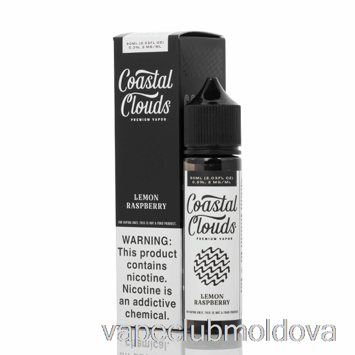 Kit Vape Pod Lemon Raspberry - Coastal Clouds Co. - 60 Ml 6 Mg